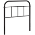 Serena Twin Steel Headboard - Brown