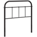 Serena Twin Steel Headboard - Brown - MOD7773