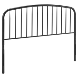 Nova Twin Metal Headboard - Black 