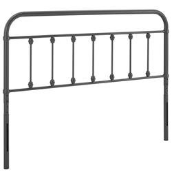 Sage Twin Metal Headboard - Gray 