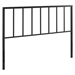 Tatum Twin Metal Headboard - Black - MOD8563