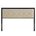 Teagan Tufted Twin Headboard - Black Beige - MOD8579