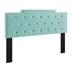 Juliet Tufted Twin Performance Velvet Headboard - Mint