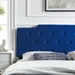 Juliet Tufted Twin Performance Velvet Headboard - Navy - MOD8624