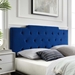 Juliet Tufted Twin Performance Velvet Headboard - Navy - MOD8624