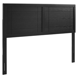 Archie Twin Wood Headboard - Black 