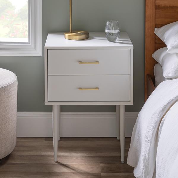 Modern Side Table - White 