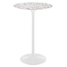 Lippa 28" Round Terrazzo Bar Table - White White - MOD11244