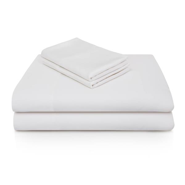 Rayon From Bamboo Sheets California King White 