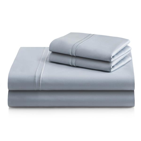 Supima Cotton Sheets King Smoke 