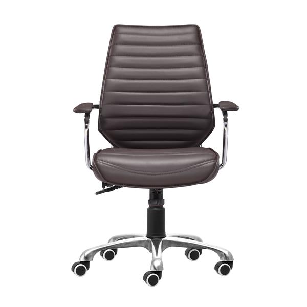 Enterprise Low Back Office Chair Espresso 